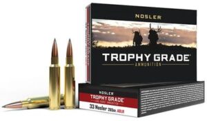 Nosler Trophy Grade 33 Nosler 265gr AccuBond Long-Range Ammo - 20rds