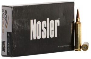 Nosler Match Grade RDF 28 Nosler 185gr RDF Hollow Point Boat Tail Ammo - 20rd