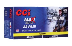 CCI Maxi Mag 22 WMR 40gr JHP Ammo - 200rd