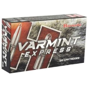Hornady Rem Varmint Express 22-250 55gr V-Max Ammo - 20rd