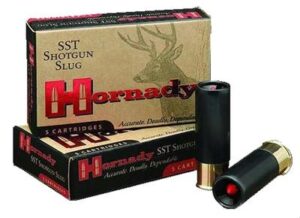 Hornady SST 12 Gauge 300gr 2-3/4" FTX Slug Ammo - 5rds