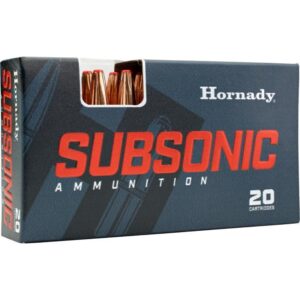 Hornady Subsonic 350 Legend 250 Grain SUB-X Ammo