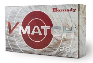 Hornady V-Match 6.5 Creedmoor 100gr ELD-VT Polymer Tip Ammo - 20rd