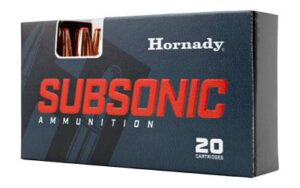Hornady Subsonic 450 Bushmaster 395 Grain Sub-X Ammo - 20rd