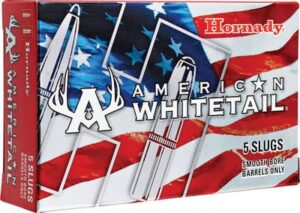 Hornady American Whitetail 12 Gauge 2-3/4" 1oz Rifled Slug Ammo - 5rds