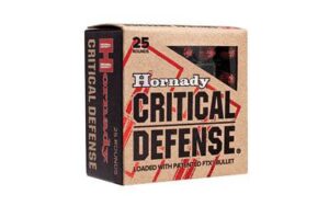 Hornady Critical Defense 45 Auto 185gr FTX Ammo - 20rd