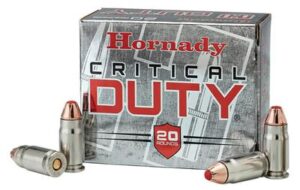 Hornady Critical Duty 45 Auto+P 220gr FlexLock HP Ammo - 20rd