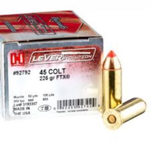 Hornady LeverRevolution 45 Colt 225gr Flex Tip Expanding Ammo - 20rd