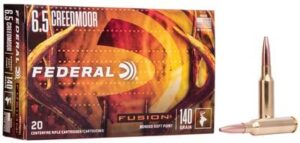 Federal Fusion 6.5 Creedmoor 140gr BSP Ammo - 20rds