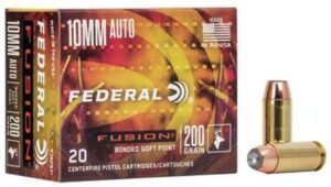Federal Fusion 10mm Auto 200 Grain BSP Ammo - 20rds