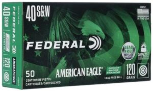Federal American Eagle 40 S+W 120 Grain IRT Ammo - 50rds