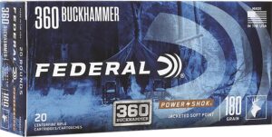 Federal Power-Shok 360 Buckhammer 180gr Ammo - 20rd