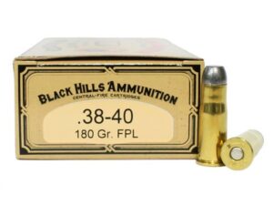 Black Hills Cowboy Action 38-40 Win 180 Grain LFP Ammo - 50rd