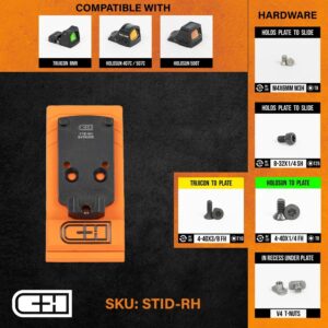 CHPWS Optics Adapter Plate STID-RH