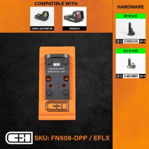 CHPWS Optics Adapter Plate FN509-DPP/EFLX