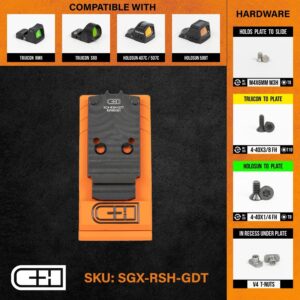 CHPWS Optics Adapter Plate SGX-RSH-GDT