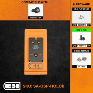 CHPWS Optics Adapter Plate SA-OSP-Holok