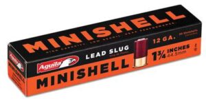Aguila Minishell 12 Gauge 1-3/4" 7/8oz Slug Ammo - 20rds