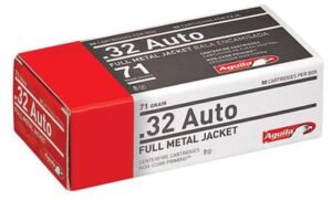 Aguila 32 Auto 71 Grain FMJ Ammo - 50rds