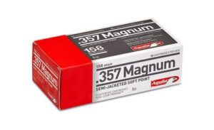 Aguila 357 Magnum 158 Grain Semi Jacketed Soft Point Ammo - 50rds
