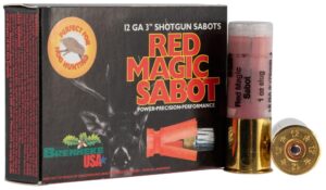 Brenneke Red Magic Sabot 12ga 3" 1oz Slug Ammo - 5rd
