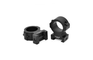 Warne Vapor Horizontal 1" High Scope Rings For Picatinny/Weaver