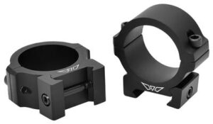 Warne Vapor Horizontal 30mm Low Scope Rings For Picatinny/Weaver
