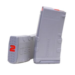 Amend2 5.56x45mm NATO/.223 Rem AR-15/M4/M16 Gray 20rd Magazine
