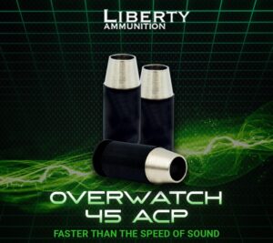 Liberty OverWatch 45 Auto 105 Grain HP Ammo - 20rds