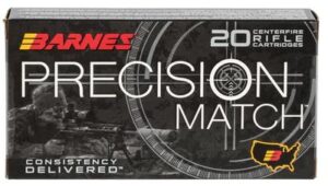 Barnes 260 Rem 140 Grain OTM BT Precision Match Ammo - 20rds
