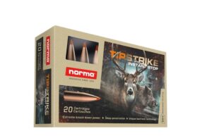 Norma Tipstrike 270 Win 140gr Polymer Tip Ammo - 20rds