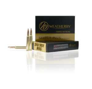 Weatherby Select Plus 340 Wby Mag 225gr Barnes TTSX Ammo - 20rds