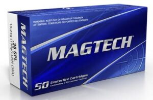 Magtech 38 Special Range/Training 158gr. LRN Ammo - 50rds
