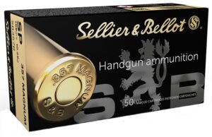 Sellier & Bellot Handgun 357 Mag 158gr SJSP Ammo - 50rds