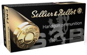 Sellier & Bellot 10mm Auto 180gr Full Metal Jacket Ammo - 50rds
