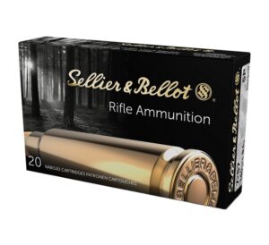 Sellier & Bellot 7X57 Mauser 140gr FMJ Ammo - 20rd