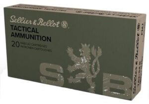 Sellier + Bellot 7.62x54R 180gr FMJ Tactical Ammo