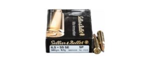 Sellier & Bellot 6.5x55 SE 140 Grain SP Ammo - 20rd