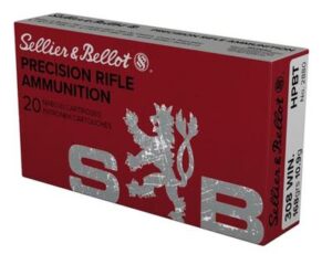 Sellier + Bellot 308 Win 168gr HPBT Ammo