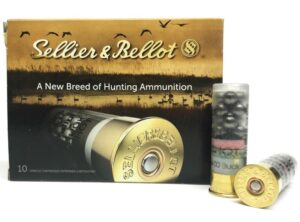 Sellier & Bellot12 Gauge - 2-3/4" 12 Pellets 1-1/4oz 00 Buck Ammo - 10rds