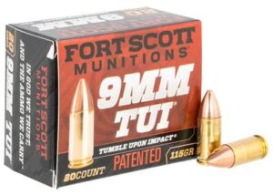 Fort Scott Munitions 9mm 115 Grain SCS TUI Ammo