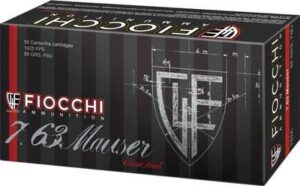 Fiocchi 7.63 Mauser Heritage 88 Grain FMJ Heritage Ammo - 50rds