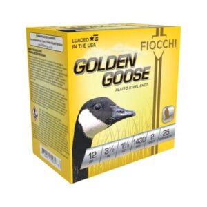 Fiocchi 12 Gauge 3-1/2 1-5/8oz #2 Shot Golden Goose Ammo