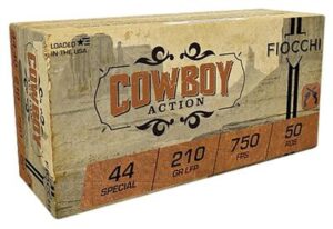Fiocchi Cowboy Action 44 Special 210 Grain LFP Ammo - 50rds