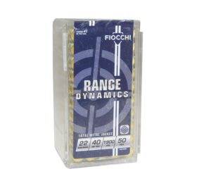 Fiocchi 22 Win Mag 40gr TMJ Ammo - 50rd