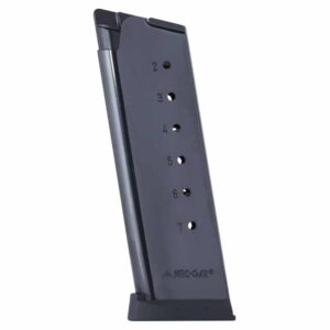 Mec-Gar 1911 Officer .45 ACP 7rd Magazine - Blued