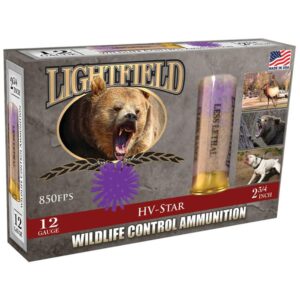 Lightfield Wildlife Control 12 Gauge 2-3/4" HV Star Ammo - 5rds