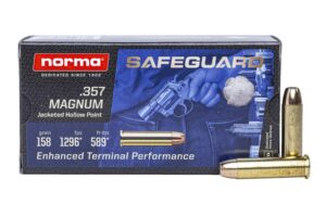 Norma 357 Mag 158gr JHP Ammo - 50rds