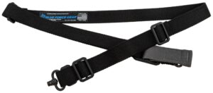 Blue Force Gear Vickers 221 Sling Black Cordura with 54"-64" OAL, 1.25" W