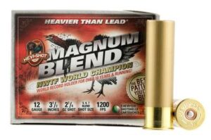 HEVI 12 Gauge Magnum Blend 3.5 2 1/4 oz 5-7 Shot Ammo